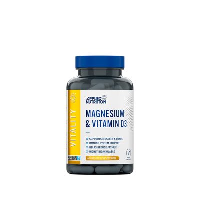 Applied Nutrition Magnesium & Vitamin D3 60 Capsules