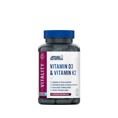 Applied Nutrition Vitamin D3 & K2 60 Capsules