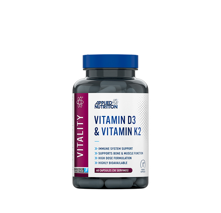 Applied Nutrition Vitamin D3 & K2 60 Capsules