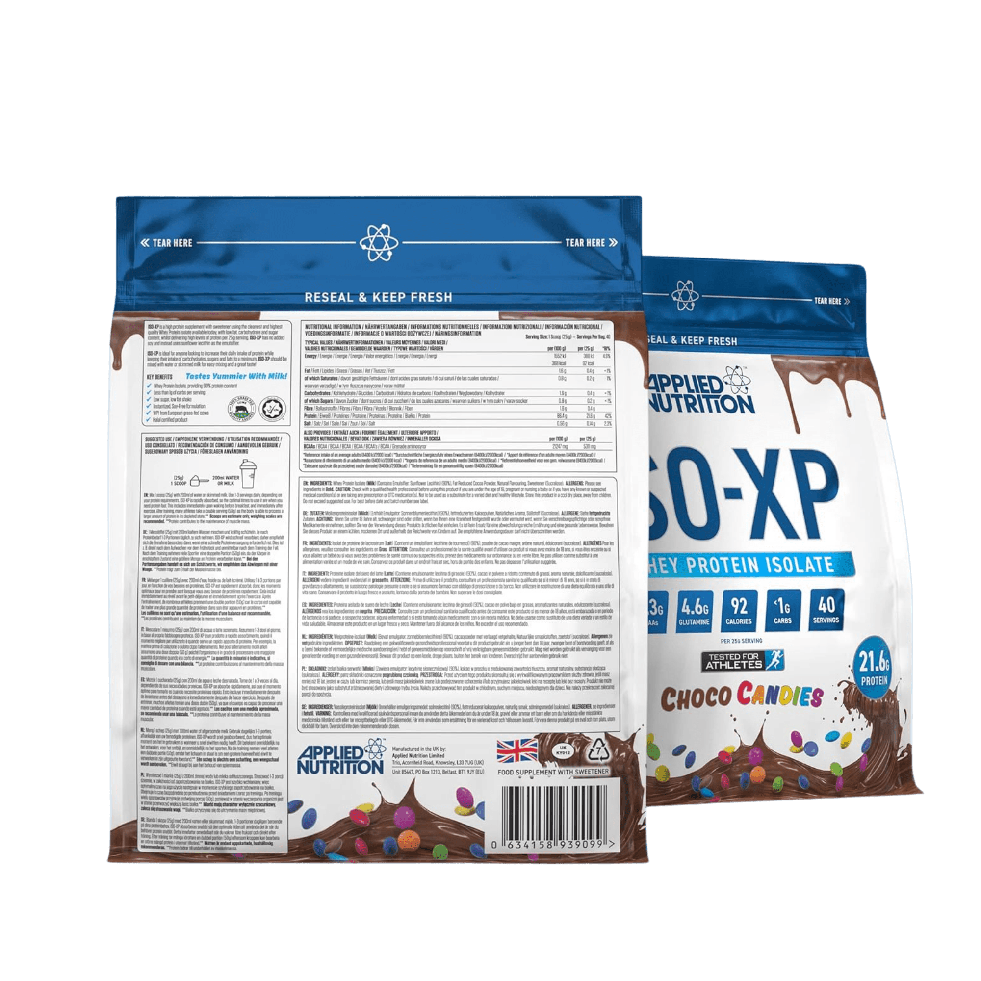 Applied Nutrition ISO-XP 1kg (40 Servings) - Image 4